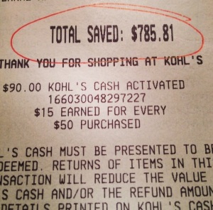 Heather Lyell saved $785.81 while shopping on Black Friday.